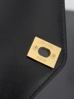 Chanel Handle Flap Briefcase Black Gold - Image 8
