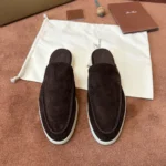 Loro Piana Babouche Walk Men's Suede Mule FAM3488 H026 - Image 7