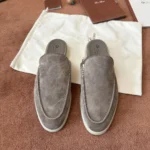 Loro Piana Babouche Walk Men's Suede Mule FAM3488 MOTT - Image 7