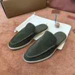 Loro Piana Babouche Walk Men's Suede Mule FAM3488 50ZK