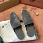 Loro Piana Babouche Walk Men's Suede Mule FAM3488 50W3 - Image 7