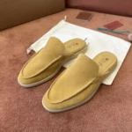 Loro Piana Babouche Walk Men's Suede Mule FAM3488 D06N
