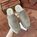 Loro Piana Babouche Walk Men's Suede Mule FAM3488 D746 - Image 7