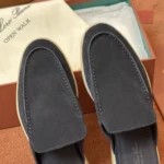 Loro Piana Babouche Walk Men's Suede Mule FAM3488 W000 - Image 7