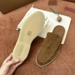 Loro Piana Babouche Walk Men's Suede Mule FAM3488 HA85 - Image 8