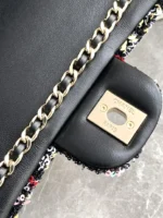 Chanel CF Sequined SO Handbag 21cm - Image 8