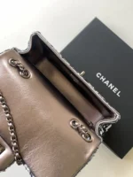 Chanel CF Sequined SO Handbag 21cm - Image 8