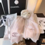 Chanel CC Gradient Cashmere Stole - Image 7