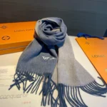 Louis Vuitton LV Embroidered Cashmere Scarf - Image 8