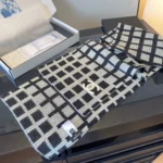 Chanel CC Check Knit Scarf - Image 8