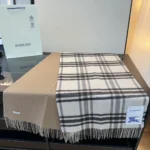 Burberry Check Reversible Cashmere Scarf - Image 8