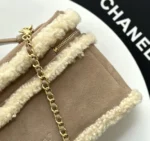 Chanel 26K Shearling Trim Vanity Case - Image 8