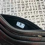 Chanel Crocodile-Embossed Card Holder - Image 8