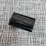 Chanel Crocodile-Embossed Flap Card Holder - Image 8