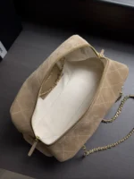 Chanel 26A Suede Chain Bowling Bag 32cm - Image 8