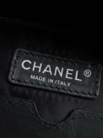 Chanel Coco Beach Canvas Rugby Ball Bag 32cm - Image 8