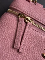 Chanel Lychee Calfskin Box Bag with Chain Strap - Image 8