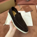 Loro Piana Summer Walk Men's Moccasin Shoes - Image 7