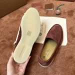 Loro Piana Summer Walk Men's Moccasin Shoes - Image 8