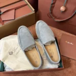 Loro Piana Summer Walk Men's Moccasin Shoes - Image 7