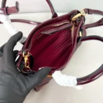 Prada LuxSoft Bonnie Mini Leather Bag 23.5cm - Image 8