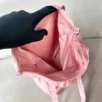 Prada Re-Nylon Foldable Tote Bag with Saffiano Pouch 34cm - Image 8