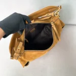 Prada Explore Large Suede Shoulder Bag 32cm - Image 8