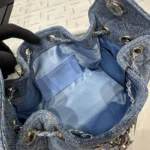 Chanel OHANEL 26A Denim Handbag - Image 8