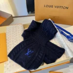 Louis Vuitton Only LV Mini Cable Knit Wool Scarf 135x20cm - Image 7