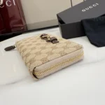 Gucci Primavera Horsebit GG Zip Around Wallet 19cm - Image 8
