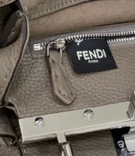 Fendi Mini Peekaboo Selleria Handbag 23cm - Image 8