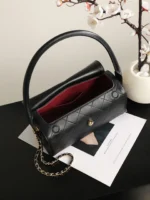 Chanel 26A Bowling Bag with Chain 23cm - Image 8