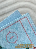 Louis Vuitton Monogram Ice Hockey Print Passport Cover 14cm - Image 8