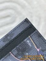 Louis Vuitton Double Card Holder Climbing Print 11cm - Image 8
