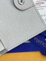 Louis Vuitton Lisa Compact Wallet Monogram Empreinte Grey 11.5cm - Image 8