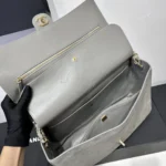 Chanel MaxiC Suede Handbag - Image 8