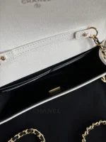 Chanel Handbag 96209 White - Image 8