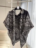 Hermes 2026 Silk-Cashmere Scarf 140x140cm - Image 8