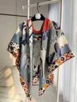 Hermes 2026 Silk Cashmere Shawl 140x140cm - Image 8
