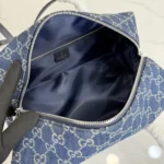 Gucci Generation GG Denim Boston Bag 29cm - Image 8