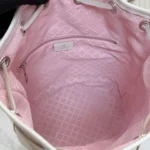Gucci Generation White GG Canvas Bucket Bag 21cm - Image 8