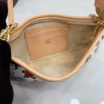 Gucci Generation Flora Print Shoulder Bag with Chain 21cm - Image 8