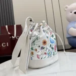 Gucci Generation Flora Print Bucket Bag 20.5cm - Image 8