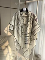 Chanel Velvet Large Square Scarf 140*140cm - Image 8