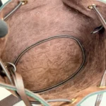 Gucci Primavera Perforated GG Suede Bucket Bag 20.5cm - Image 8