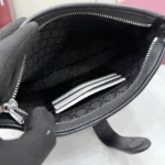 Gucci Jackie 1961 GG Canvas Zip Pouch Black 23cm - Image 8