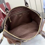 Gucci Borsetto Horsebit Suede Boston Bag 28cm - Image 8