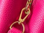 Louis Vuitton Capucines BB Rattan Basket Bag Fuchsia 27cm - Image 8