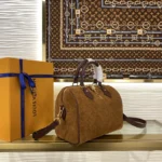 Louis Vuitton Speedy Bandouliere 25 Suede M2A383 - Image 8