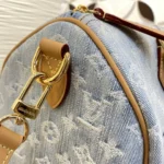Louis Vuitton Speedy Bandouliere 30 Denim M2A209 - Image 8